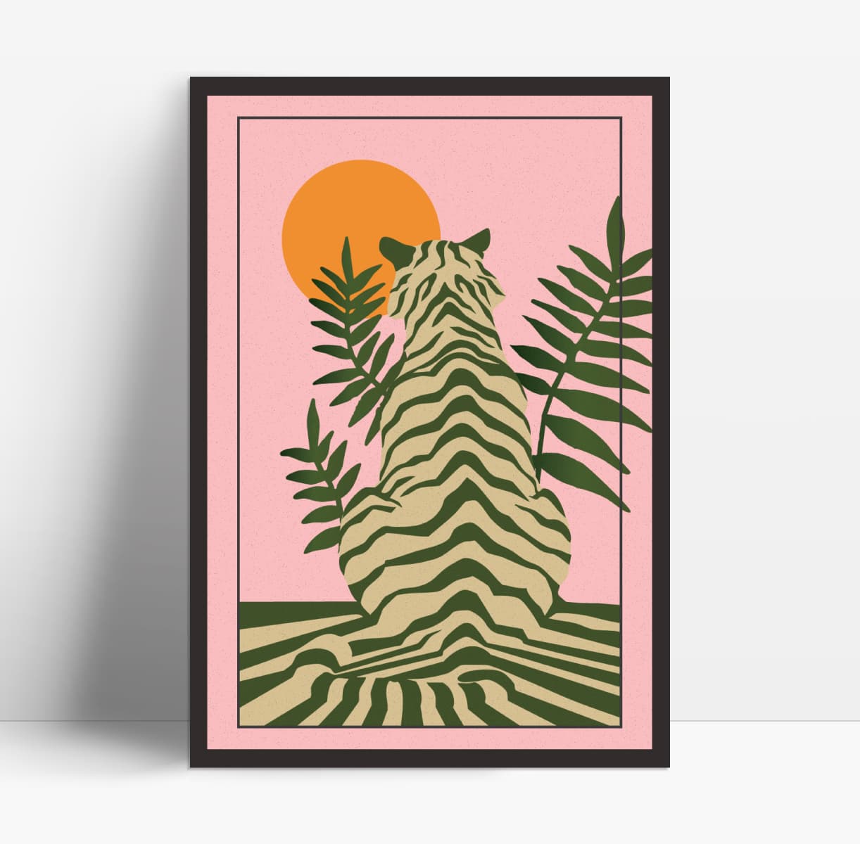 El Tigre Poster Mockup