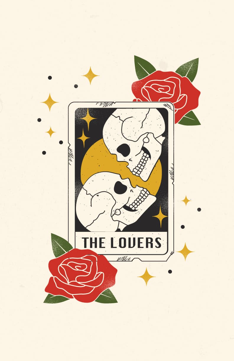 Lover Tarot Light Art